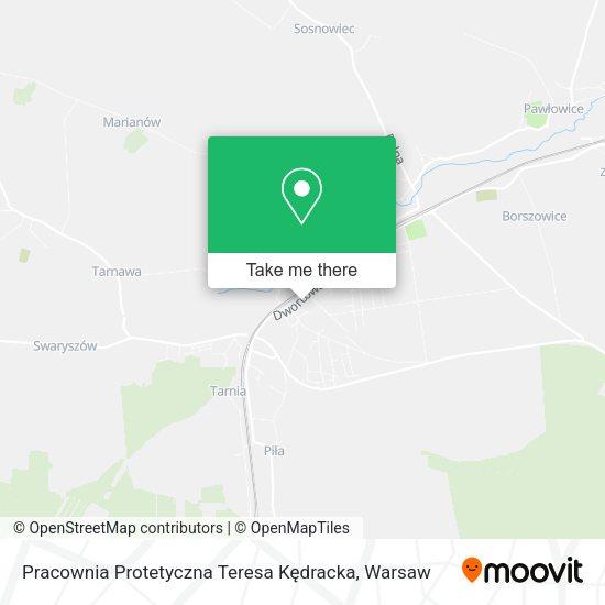 Pracownia Protetyczna Teresa Kędracka map