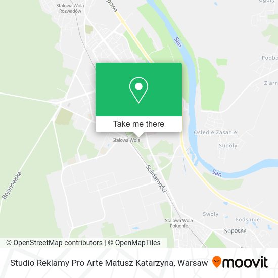 Studio Reklamy Pro Arte Matusz Katarzyna map