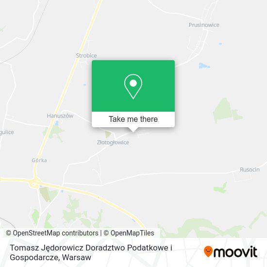 Tomasz Jędorowicz Doradztwo Podatkowe i Gospodarcze map