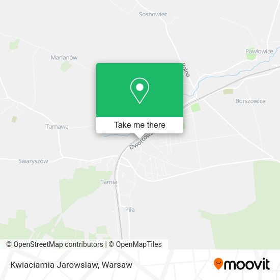 Kwiaciarnia Jarowslaw map