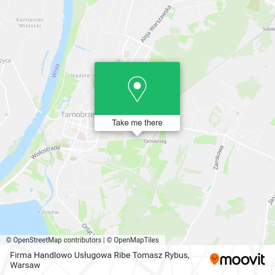 Firma Handlowo Usługowa Ribe Tomasz Rybus map