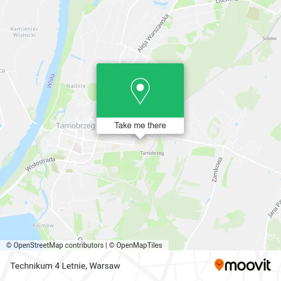 Карта Technikum 4 Letnie