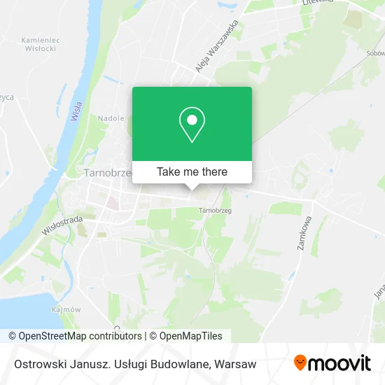 Карта Ostrowski Janusz. Usługi Budowlane