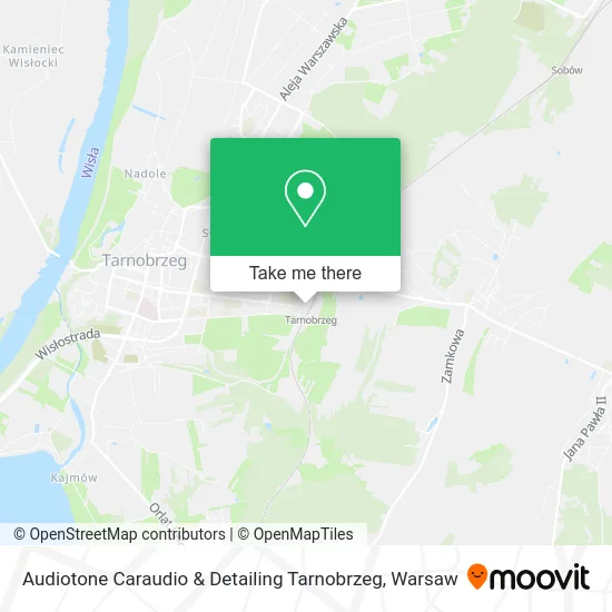 Карта Audiotone Caraudio & Detailing Tarnobrzeg