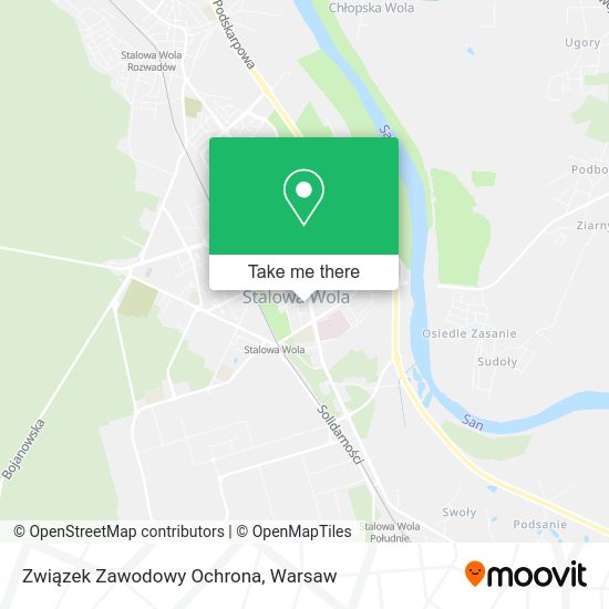 Związek Zawodowy Ochrona map