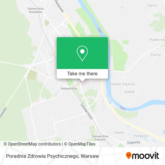 Poradnia Zdrowia Psychicznego map