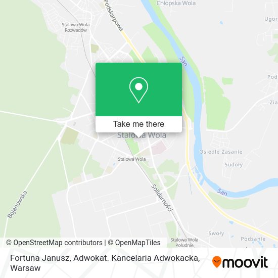 Fortuna Janusz, Adwokat. Kancelaria Adwokacka map