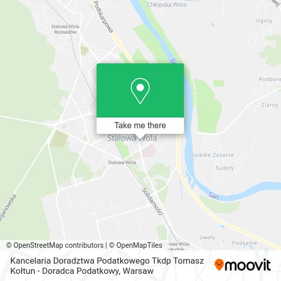 Kancelaria Doradztwa Podatkowego Tkdp Tomasz Kołtun - Doradca Podatkowy map