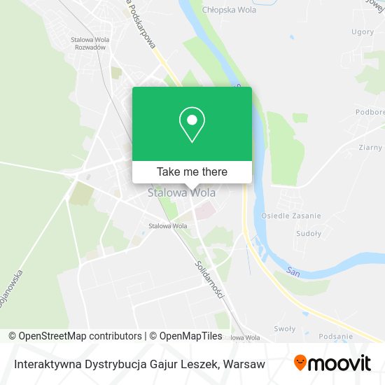 Interaktywna Dystrybucja Gajur Leszek map