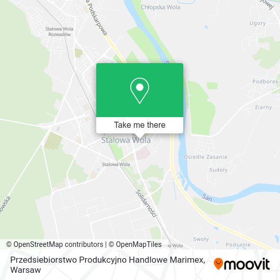 Przedsiebiorstwo Produkcyjno Handlowe Marimex map