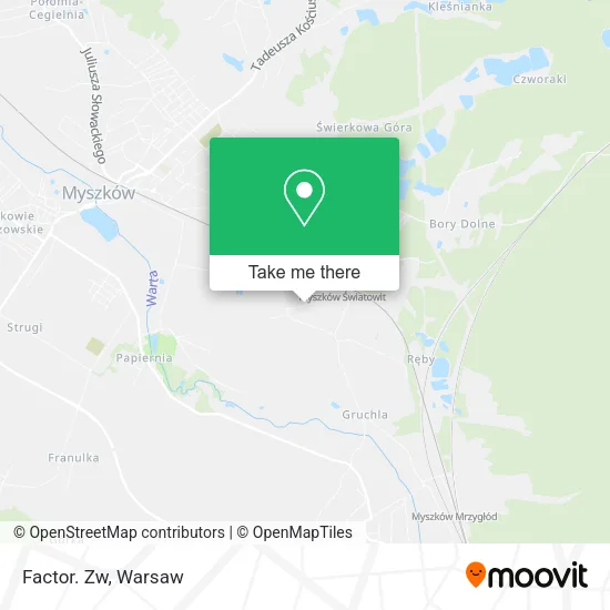 Карта Factor. Zw