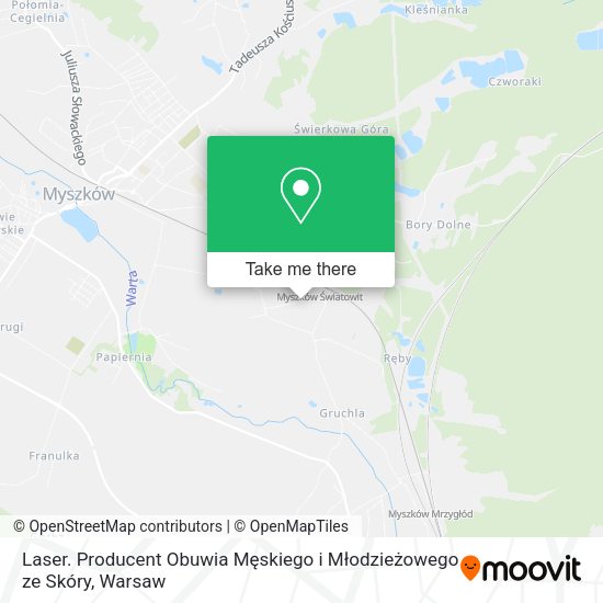 Laser. Producent Obuwia Męskiego i Młodzieżowego ze Skóry map