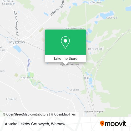 Apteka Leków Gotowych map