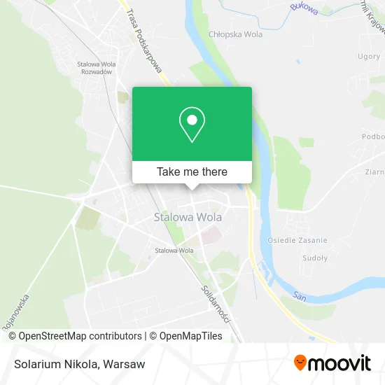 Карта Solarium Nikola