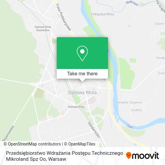 Карта Przedsiębiorstwo Wdrażania Postępu Technicznego Mikroland Spz Oo