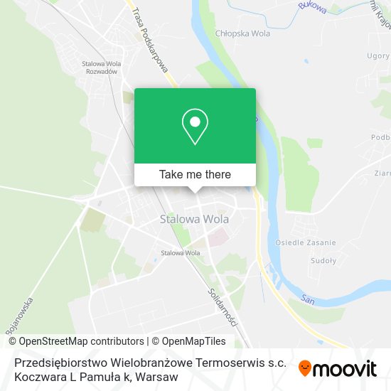 Przedsiębiorstwo Wielobranżowe Termoserwis s.c. Koczwara L Pamuła k map