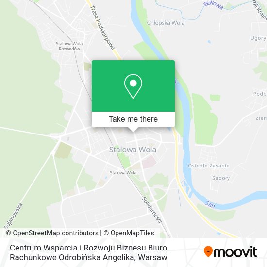 Centrum Wsparcia i Rozwoju Biznesu Biuro Rachunkowe Odrobińska Angelika map