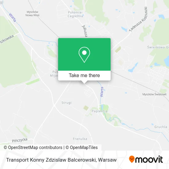 Карта Transport Konny Zdzislaw Balcerowski