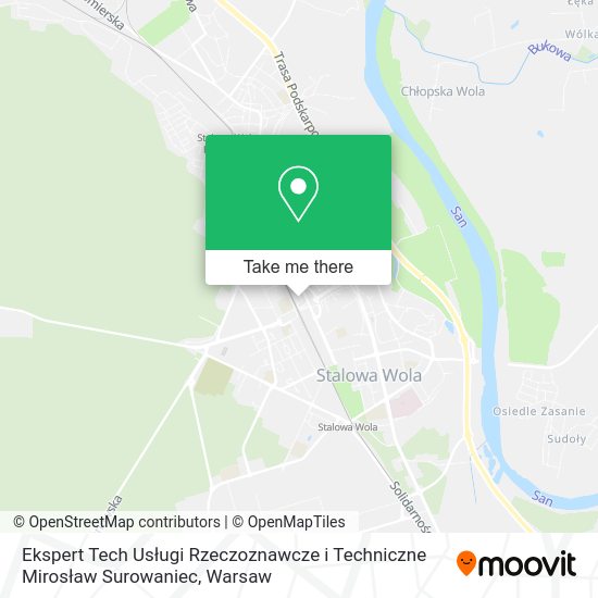 Ekspert Tech Usługi Rzeczoznawcze i Techniczne Mirosław Surowaniec map