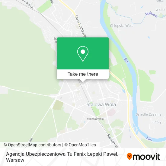 Agencja Ubezpieczeniowa Tu Fenix Łepski Paweł map