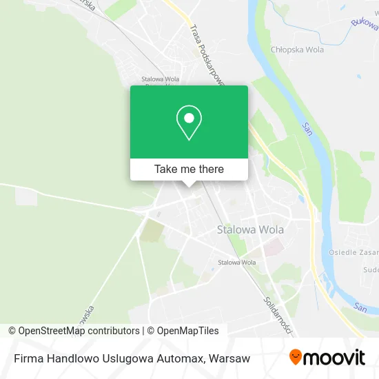 Карта Firma Handlowo Uslugowa Automax