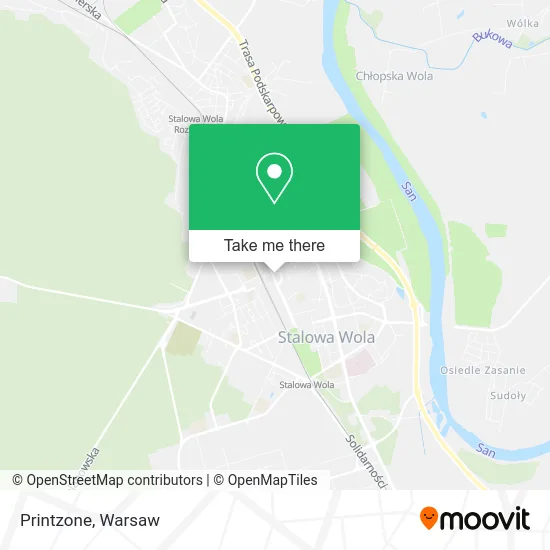Карта Printzone