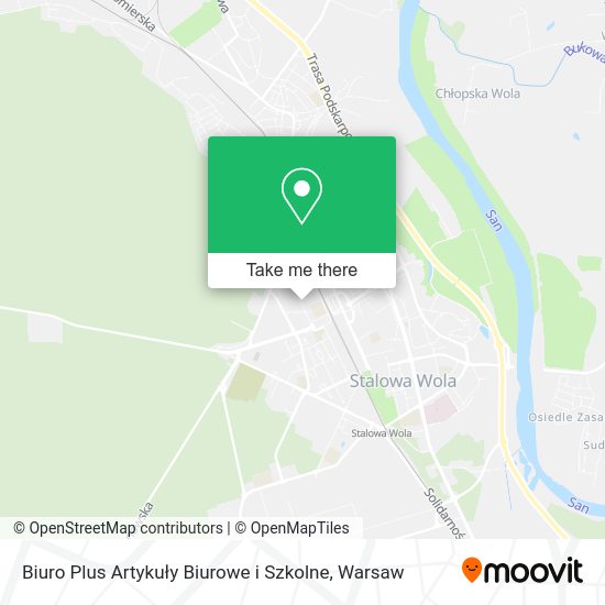 Biuro Plus Artykuły Biurowe i Szkolne map