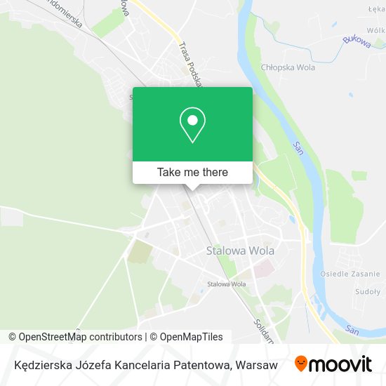 Kędzierska Józefa Kancelaria Patentowa map