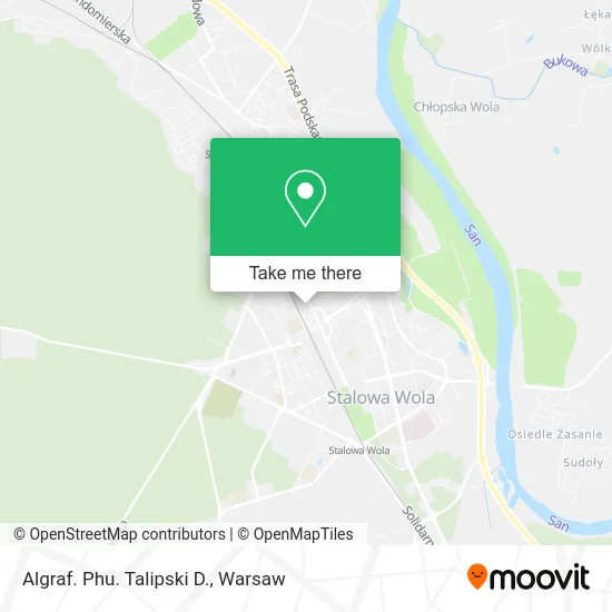 Карта Algraf. Phu. Talipski D.