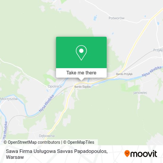 Sawa Firma Usługowa Savvas Papadopoulos map