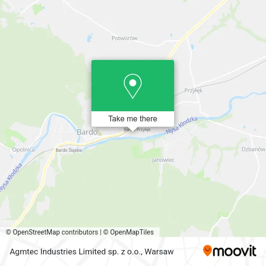 Карта Agmtec Industries Limited sp. z o.o.