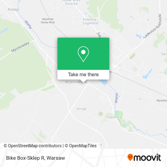 Bike Box-Sklep R map