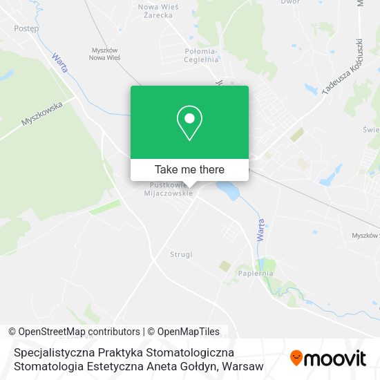 Specjalistyczna Praktyka Stomatologiczna Stomatologia Estetyczna Aneta Gołdyn map