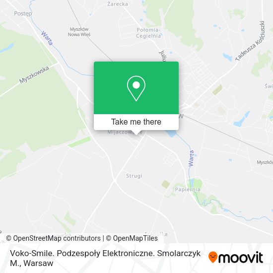 Voko-Smile. Podzespoły Elektroniczne. Smolarczyk M. map