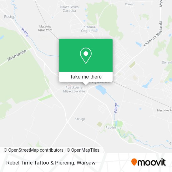 Rebel Time Tattoo & Piercing map