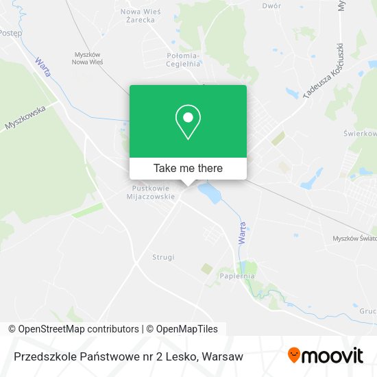 Przedszkole Państwowe nr 2 Lesko map