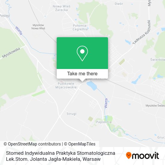 Stomed Indywidualna Praktyka Stomatologiczna Lek.Stom. Jolanta Jagła-Makieła map