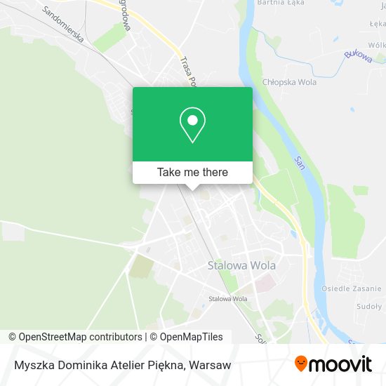 Myszka Dominika Atelier Piękna map