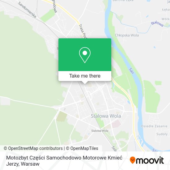 Motozbyt Części Samochodowo Motorowe Kmieć Jerzy map