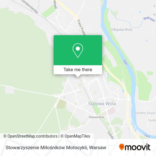 Stowarzyszenie Miłośników Motocykli map