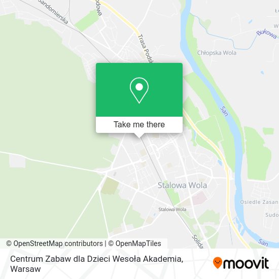 Centrum Zabaw dla Dzieci Wesoła Akademia map