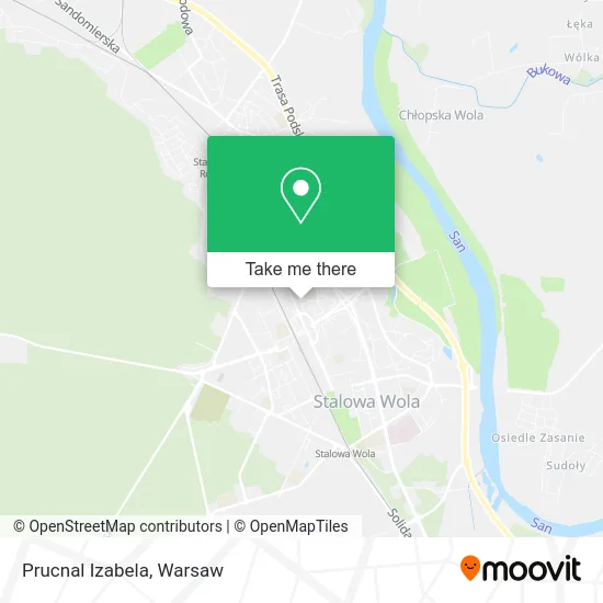 Карта Prucnal Izabela