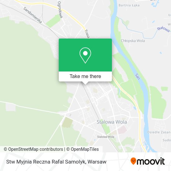 Stw Myjnia Reczna Rafal Samolyk map