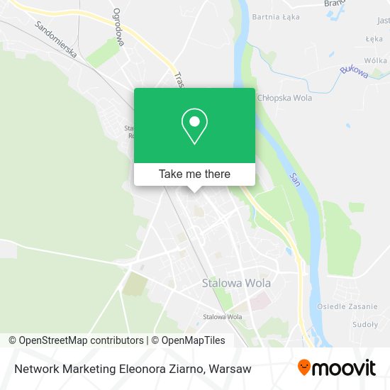 Network Marketing Eleonora Ziarno map