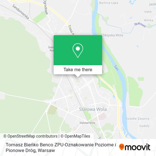 Tomasz Bieńko Benco ZPU-Oznakowanie Poziome i Pionowe Dróg map