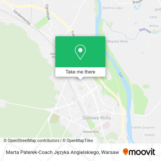 Marta Paterek-Coach Języka Angielskiego map