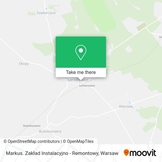 Карта Markus. Zakład Instalacyjno - Remontowy