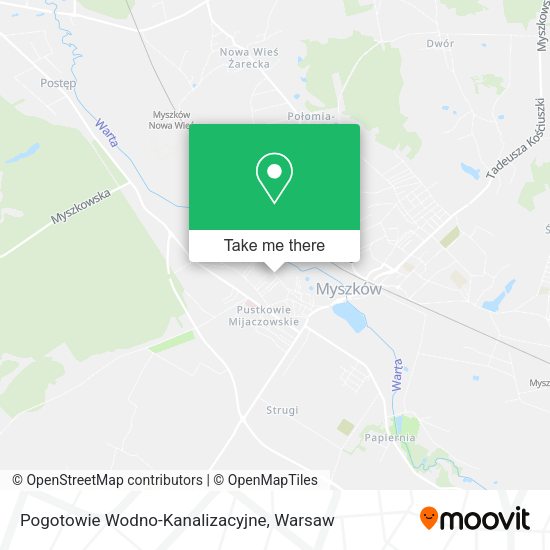 Pogotowie Wodno-Kanalizacyjne map