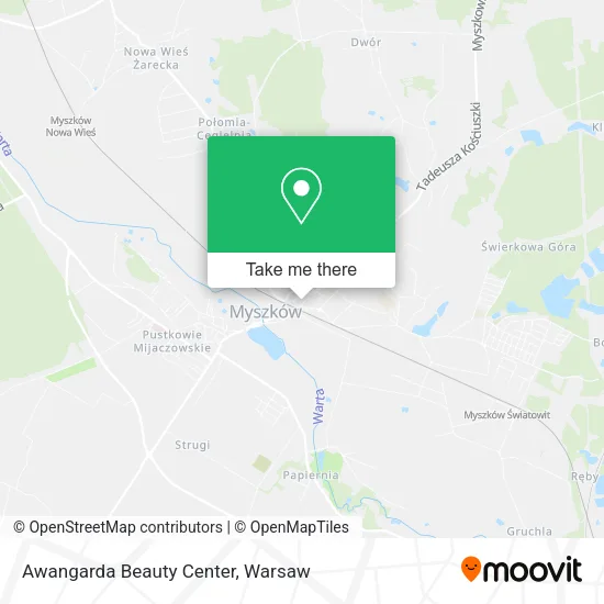 Карта Awangarda Beauty Center