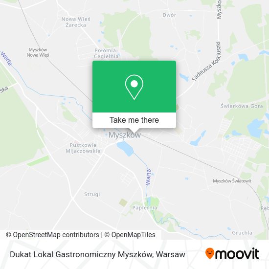 Dukat Lokal Gastronomiczny Myszków map